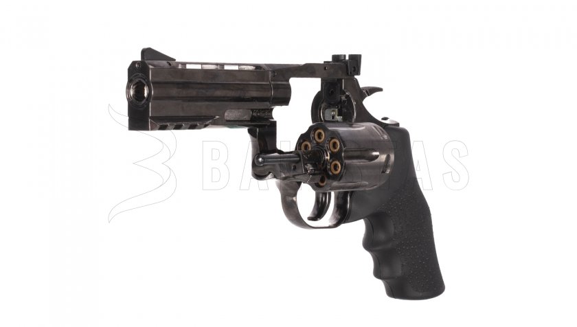 Revolver ad aria compressa ASG Dan Wesson 715 4" gray a pallini