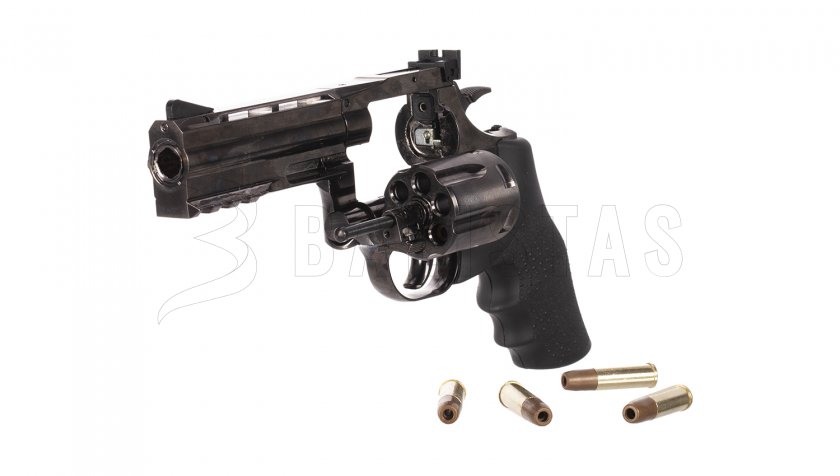 Revolver ad aria compressa ASG Dan Wesson 715 4" gray a pallini