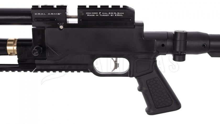 Carabina ad aria Kral Arms Puncher Jumbo Dazzle Black 5,5mm