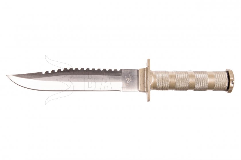 Coltello survival Fox Outdoor con fodero in pelle