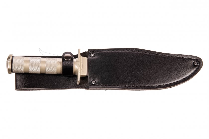 Coltello survival Fox Outdoor con fodero in pelle