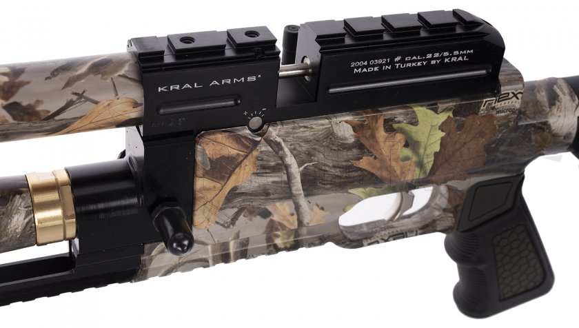 Carabina ad aria Kral Arms Puncher Jumbo Dazzle Camo 5,5mm