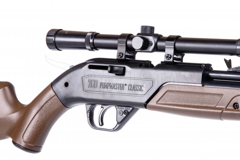 Carabina ad aria compressa Crosman Pumpmaster 760 4,5mm con cannocchiale