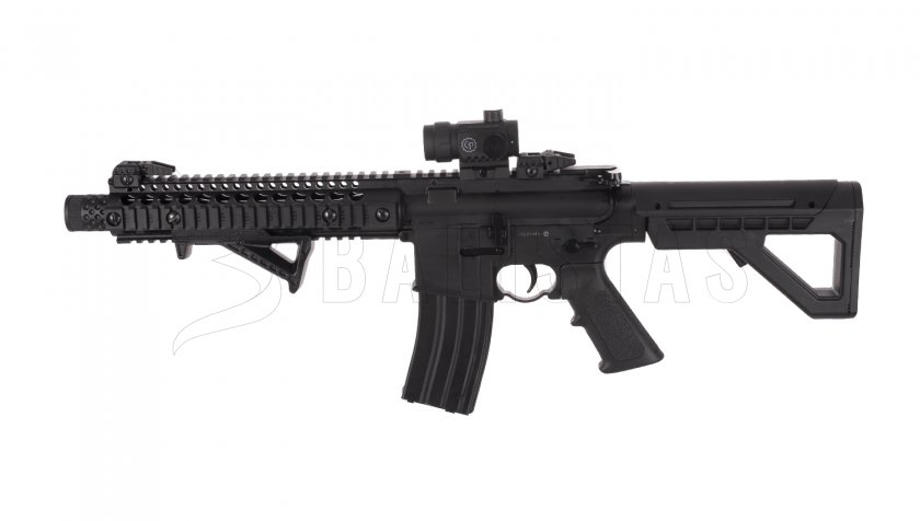 Carabina ad aria compressa Crosman DPMS SBR Full Auto 4,5mm con collimatore