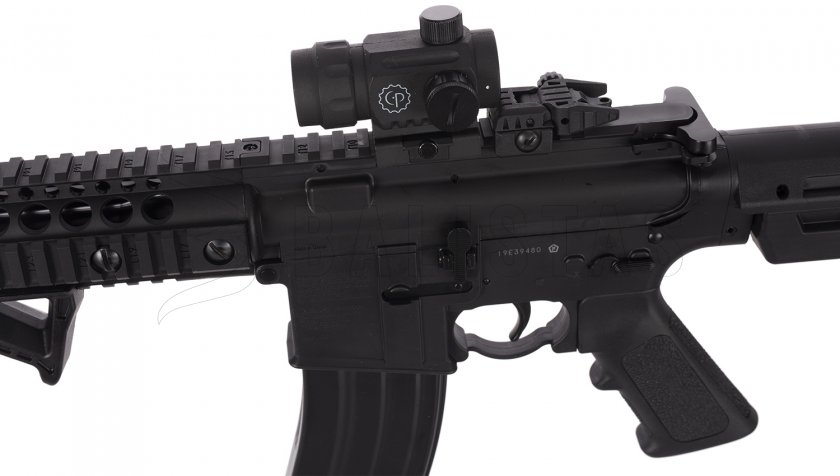 Carabina ad aria compressa Crosman DPMS SBR Full Auto 4,5mm con collimatore