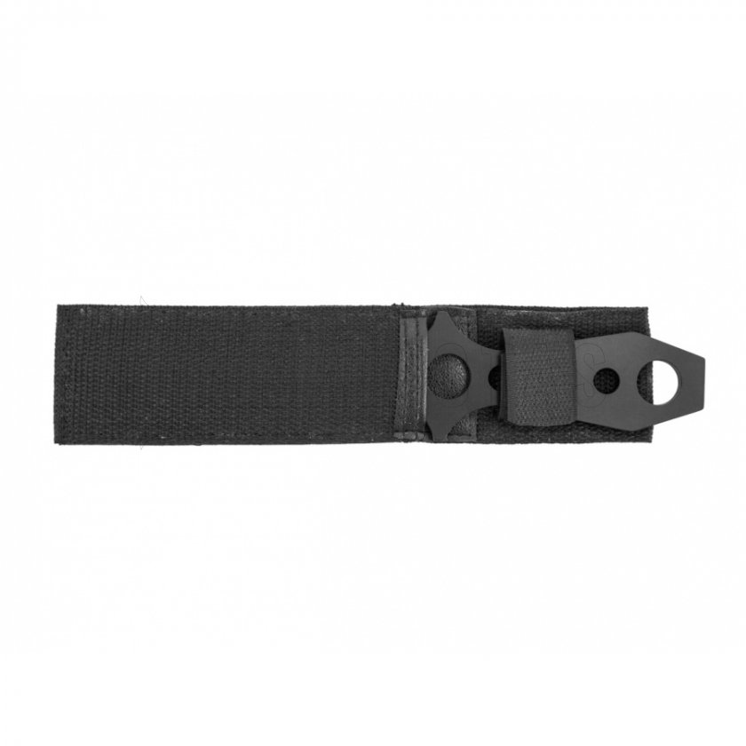 Coltello da lancio Fox Outdoor 22,5cm con fodero, nero
