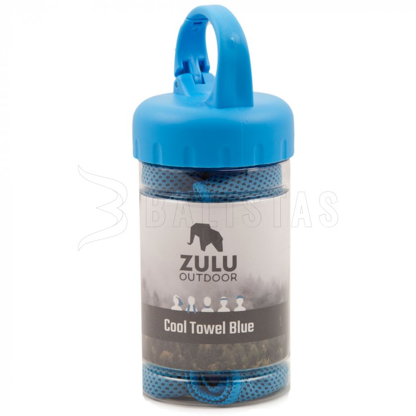 Asciugamano rinfrescante Zulu Cool Towel blu