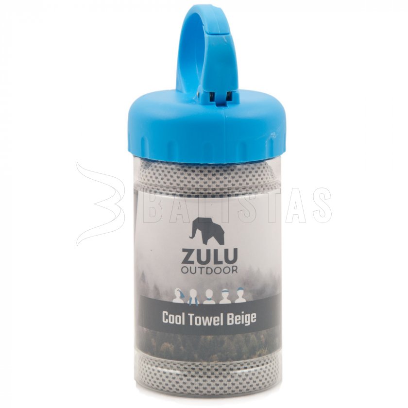 Asciugamano rinfrescante Zulu Cool Towel grigio