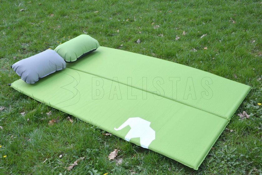Cuscino autogonfiabile Zulu Outdoor Dream verde