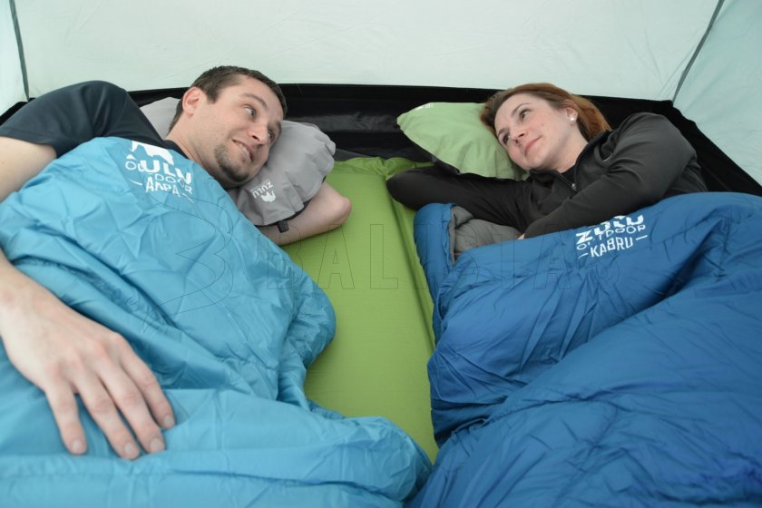 Cuscino autogonfiabile Zulu Outdoor Dream verde