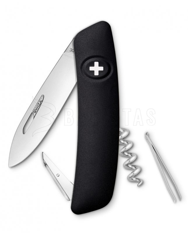 Coltello svizzero Swiza D01 nero