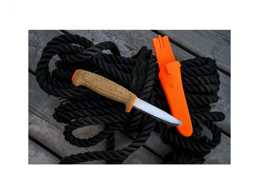 Coltello Morakniv Floating Serrated Knife Orange