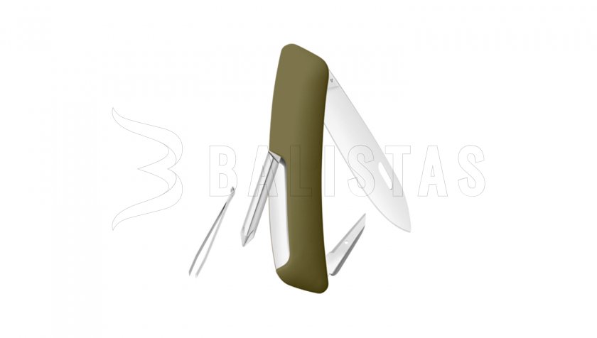 Coltello tascabile svizzero Swiza D02 oliva