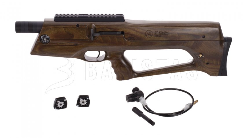 Carabina ad aria compressa AirMaks Caiman 5,5mm Lamino chiaro