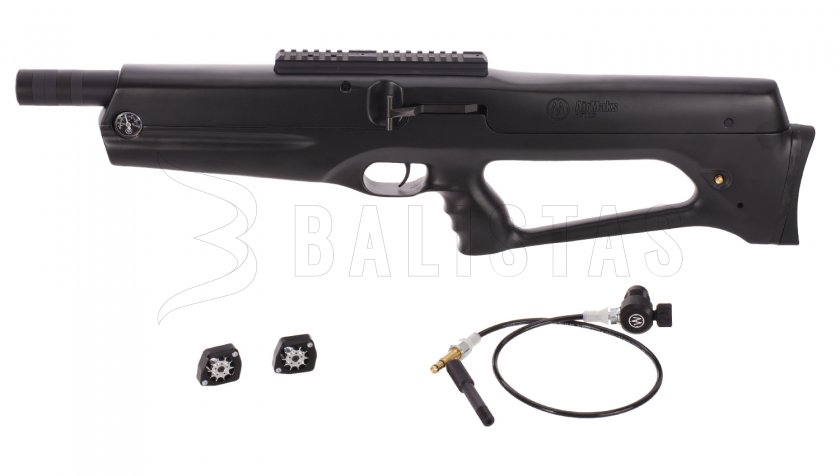 Carabina ad aria compressa AirMaks Caiman X 5,5mm nero