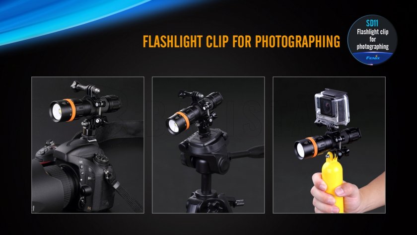 Torcia subacquea a LED Fenix SD11