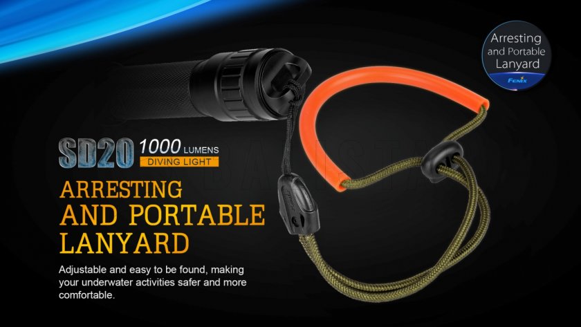 Torcia LED subacquea Fenix SD20