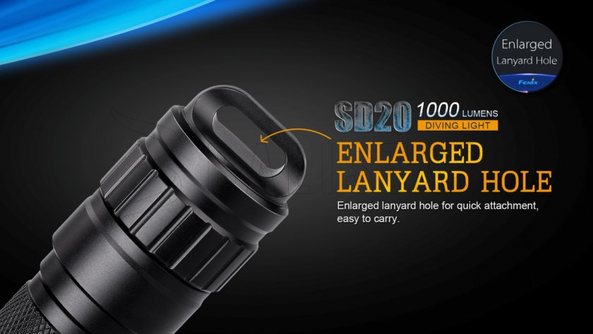 Torcia LED subacquea Fenix SD20