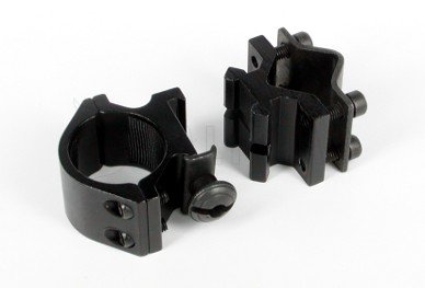 Montaggio della torcia sulla canna