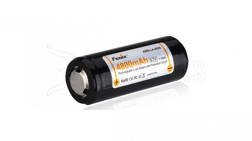 Batteria ricaricabile Fenix 26650 4800 mAh (Li-Ion)