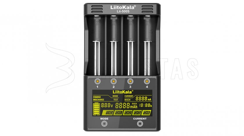 Caricabatterie diagnostico Lii-500S (Li-Ion e NiMH)