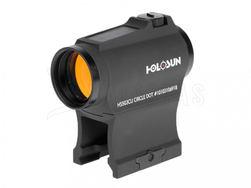 Collimatore con pannello solare Holosun Red Dot HS503CU