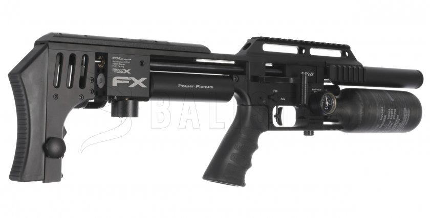 Carabina ad aria compressa FX Impact MKII Compact, Power Plenum, black 5,5mm