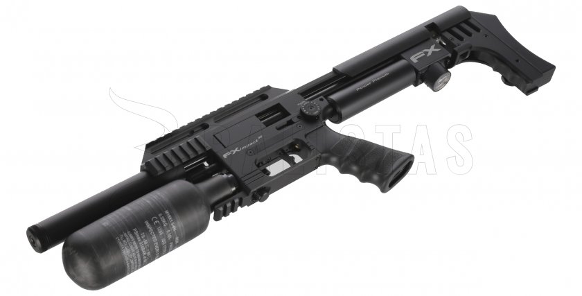 Carabina ad aria compressa FX Impact MKII Compact, Power Plenum, black 5,5mm