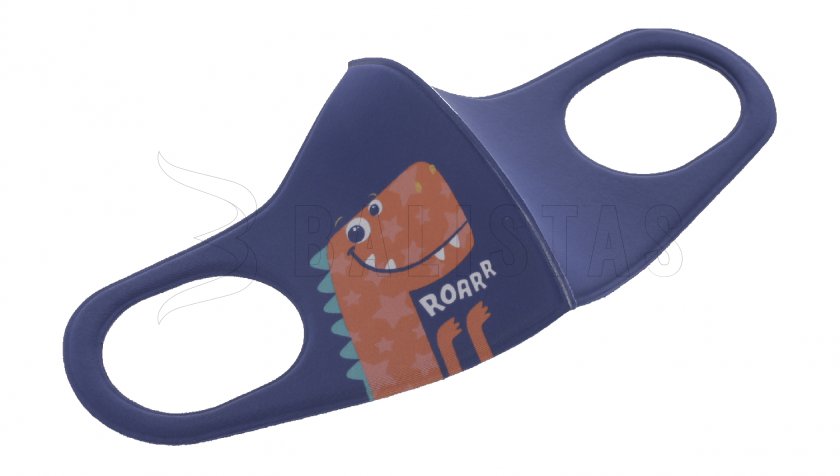Mascherina per bambini - dinosaur