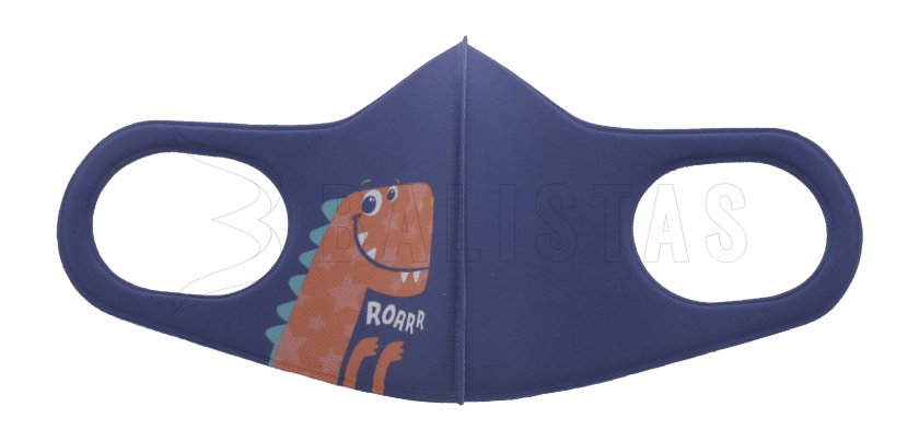 Mascherina per bambini - dinosaur