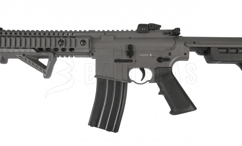 Fucile ad aria compressa Crosman DPMS SBR Full Auto 4,5mm grigio