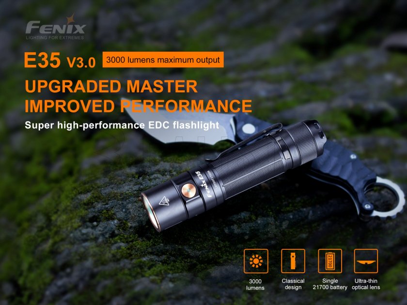Torcia elettrica Fenix E35 V3.0