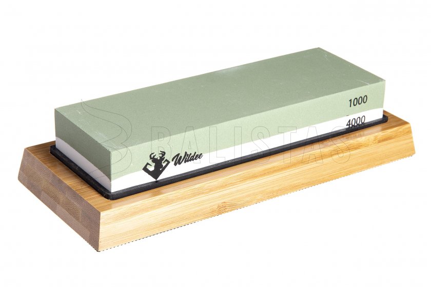 Base in legno per pietra per affilare Wildee