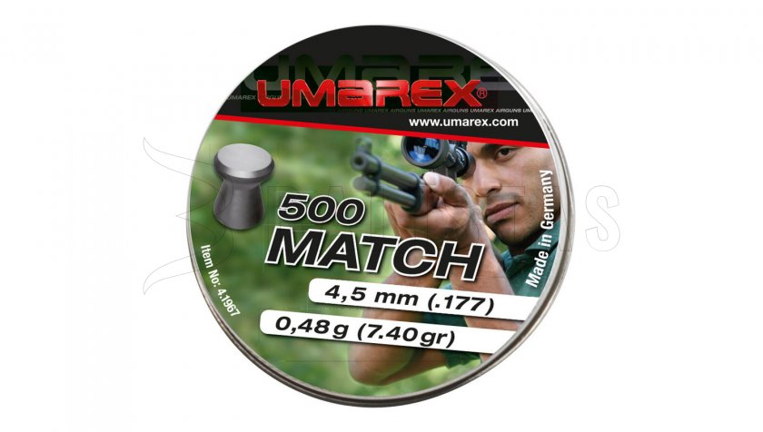 Diabolo Umarex Match Pro 4,5mm 500 pezzi