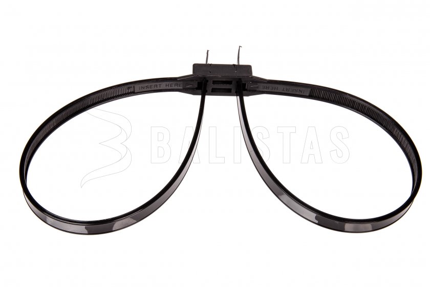 Manette monouso MFH nero 1pc