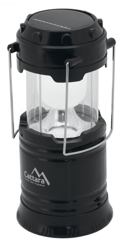 Lampada da campeggio ricaricabile Cattara LED 20/60lm estensibile