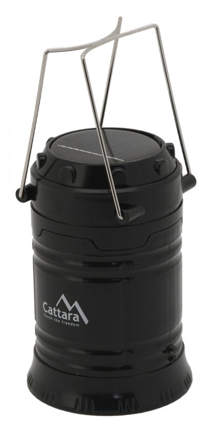 Lampada da campeggio ricaricabile Cattara LED 20/60lm estensibile