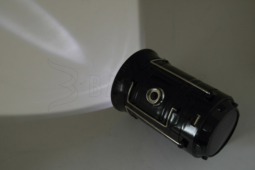Lampada da campeggio ricaricabile Cattara LED 20/60lm estensibile