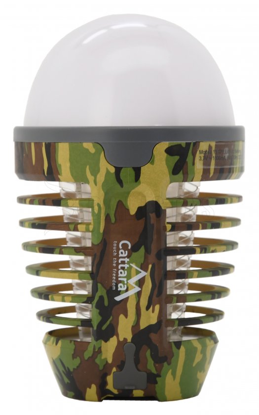 Torcia PEAR ARMY ricaricabile + trappola per insetti