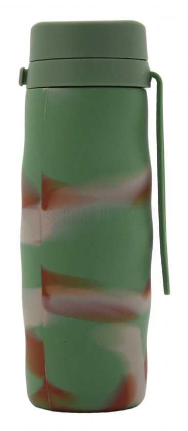 Borraccia pieghevole in silicone ARMY 550ml