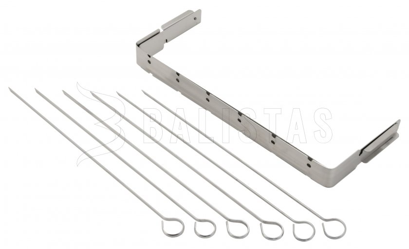 Set griglia per spiedini 6 pezzi