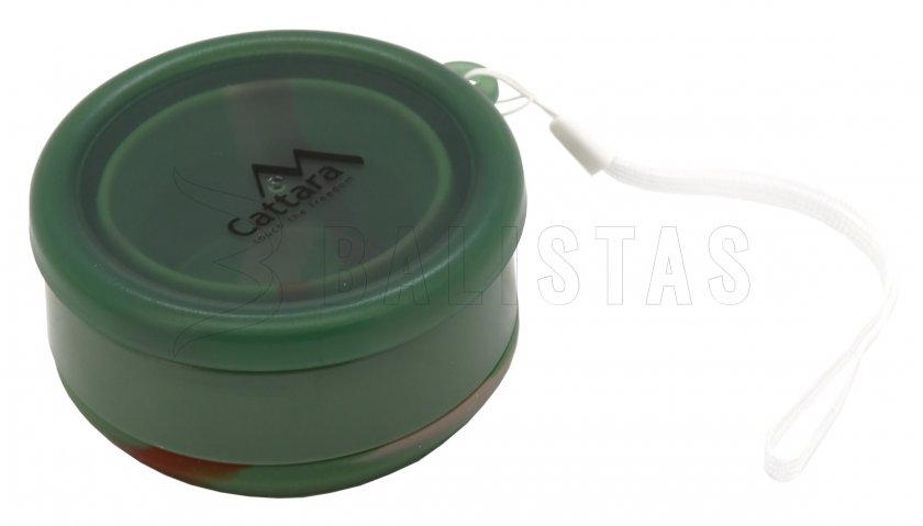 Bicchiere pieghevole in silicone ARMY 350ml
