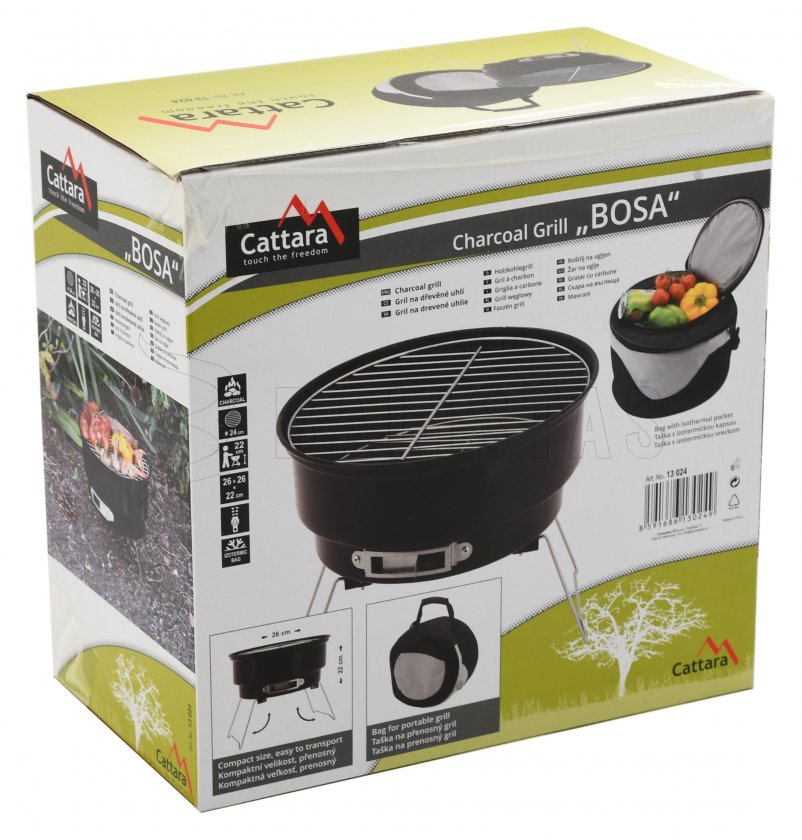 Barbecue a carbone BOSA portatile con borsa