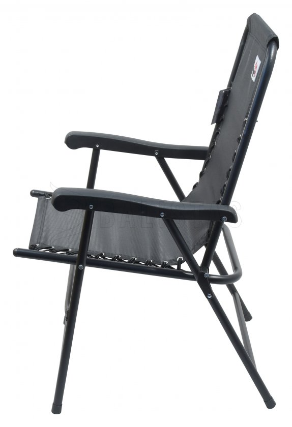 Sedia da giardino pieghevole TERST nero