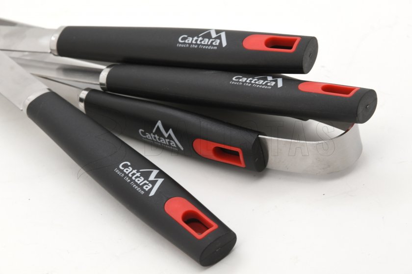 Set attrezzi da grigliare INFERNO, set 4 pz