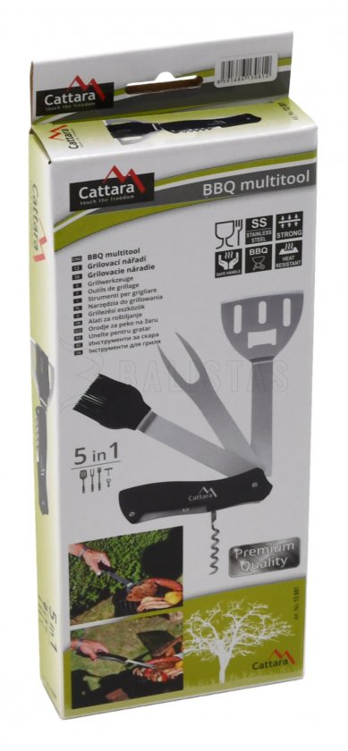 Utensili per grigliate 5in1
