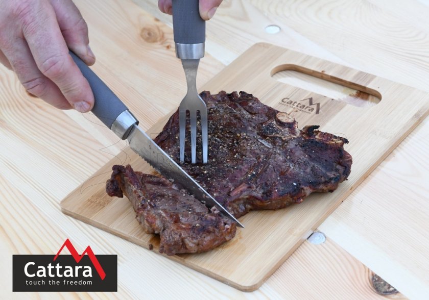 Posate da bistecca per grigliata SHARK
