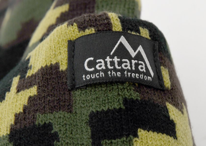 Berretto ARMY con torcia LED ricaricabile USB