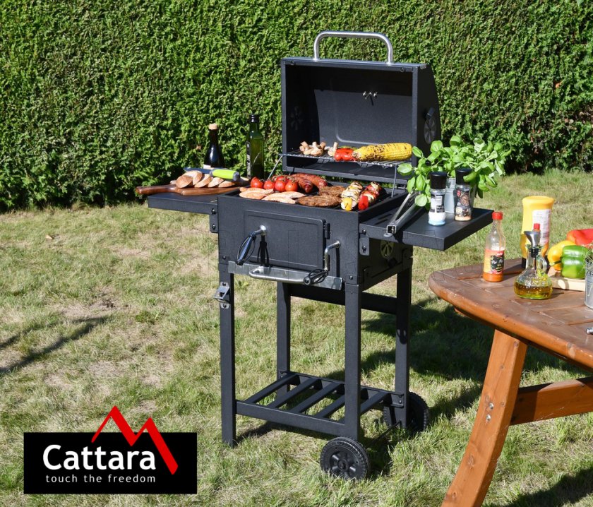 Griglia a carbone ROYAL PARTNER con griglia in ghisa