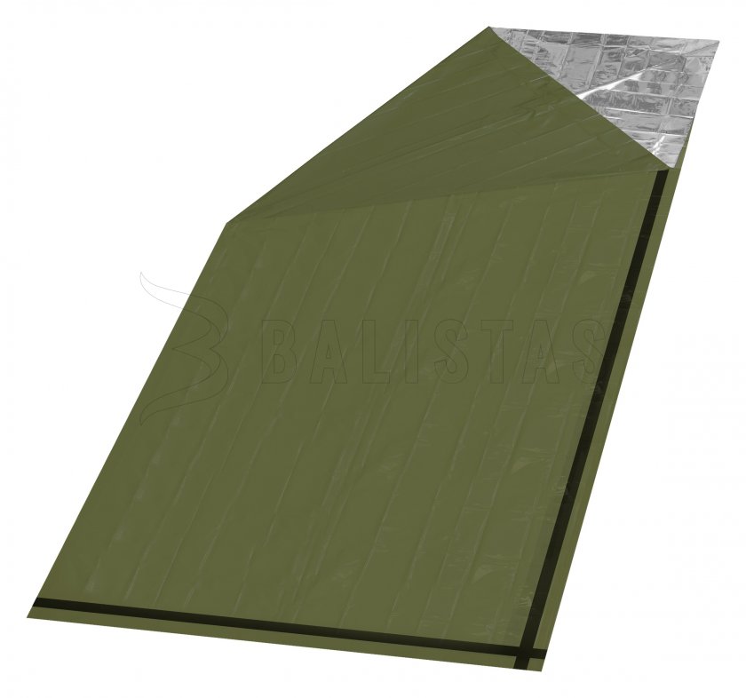 Pellicola isotermica SOS verde cilindro 200x92cm